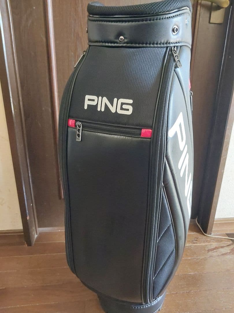 PING KARSTEN 軽量キャディバッグ 中古品 ピンカーステン 黒