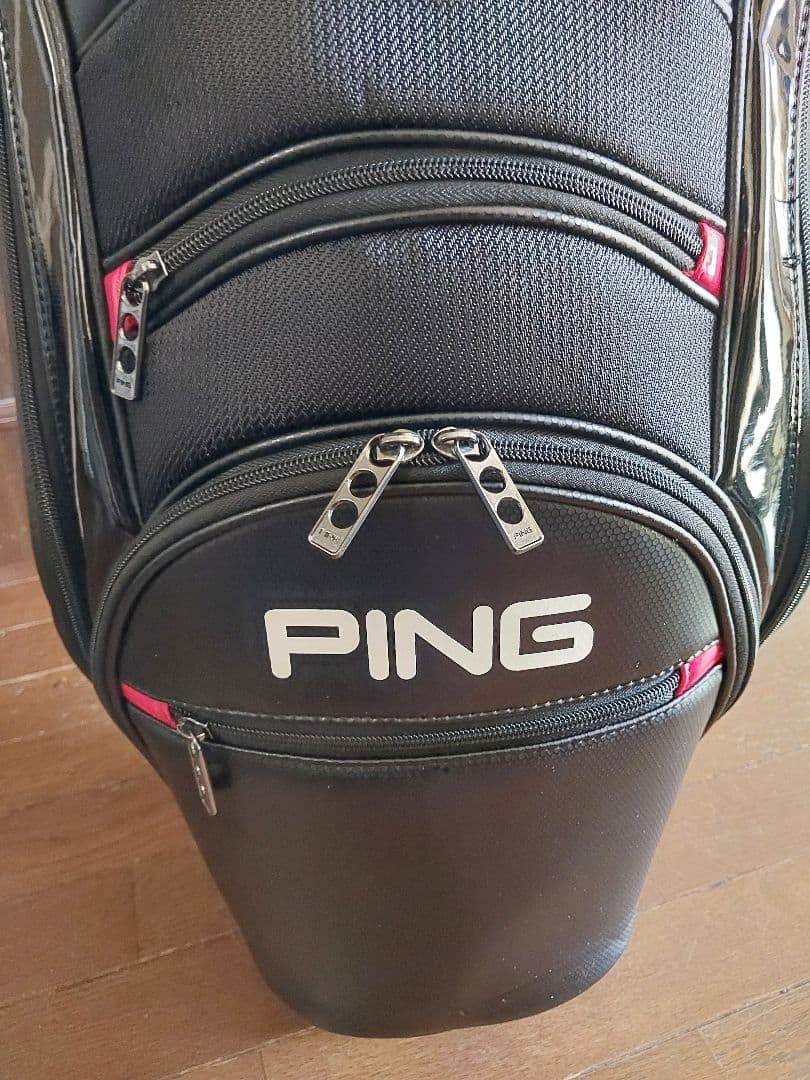 PING KARSTEN 軽量キャディバッグ 中古品 ピンカーステン 黒