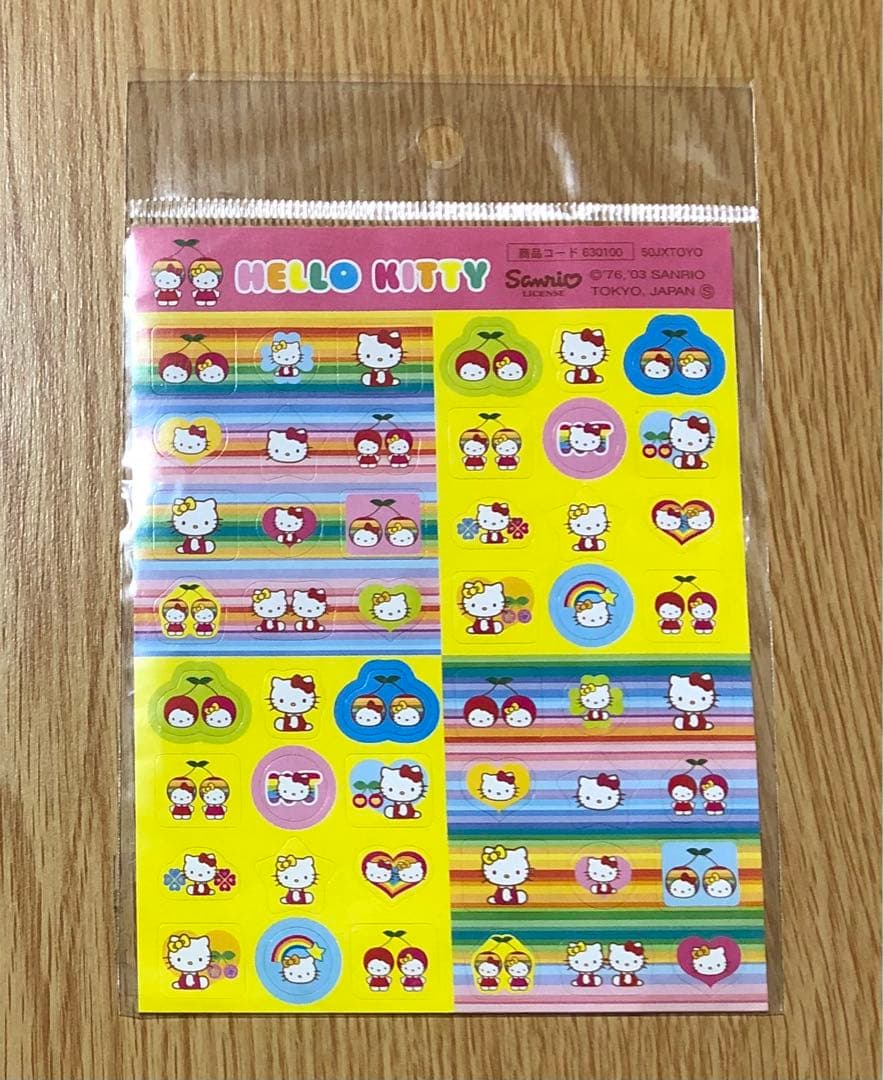 シール　ハローキティ　平成レトロ　まとめ売り