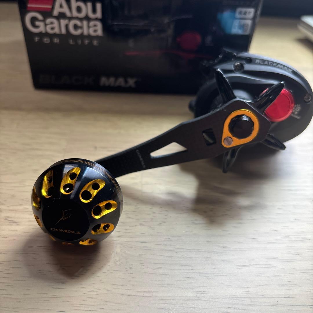 アブガルシアBLACK MAX 、カスタムハンドル