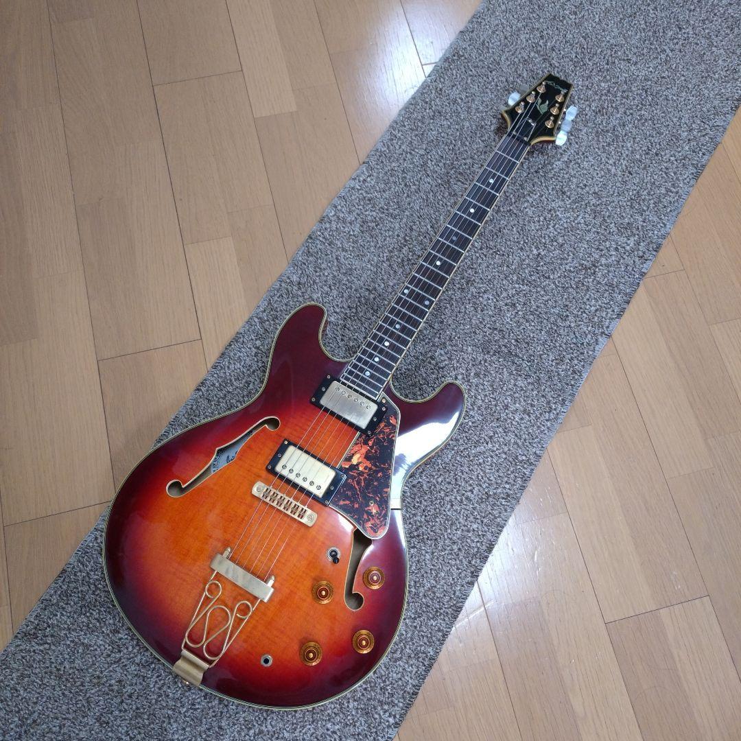Aria TA-02 セミアコ エレキギター