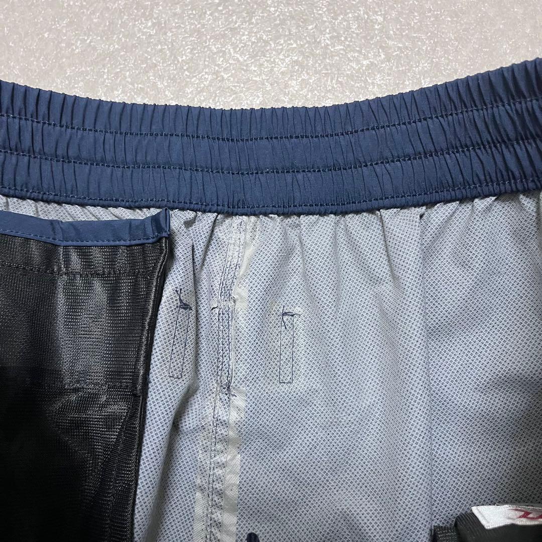 【美品】カッター＆バック ゴルフナイロンパンツ Mネイビー レインウェア