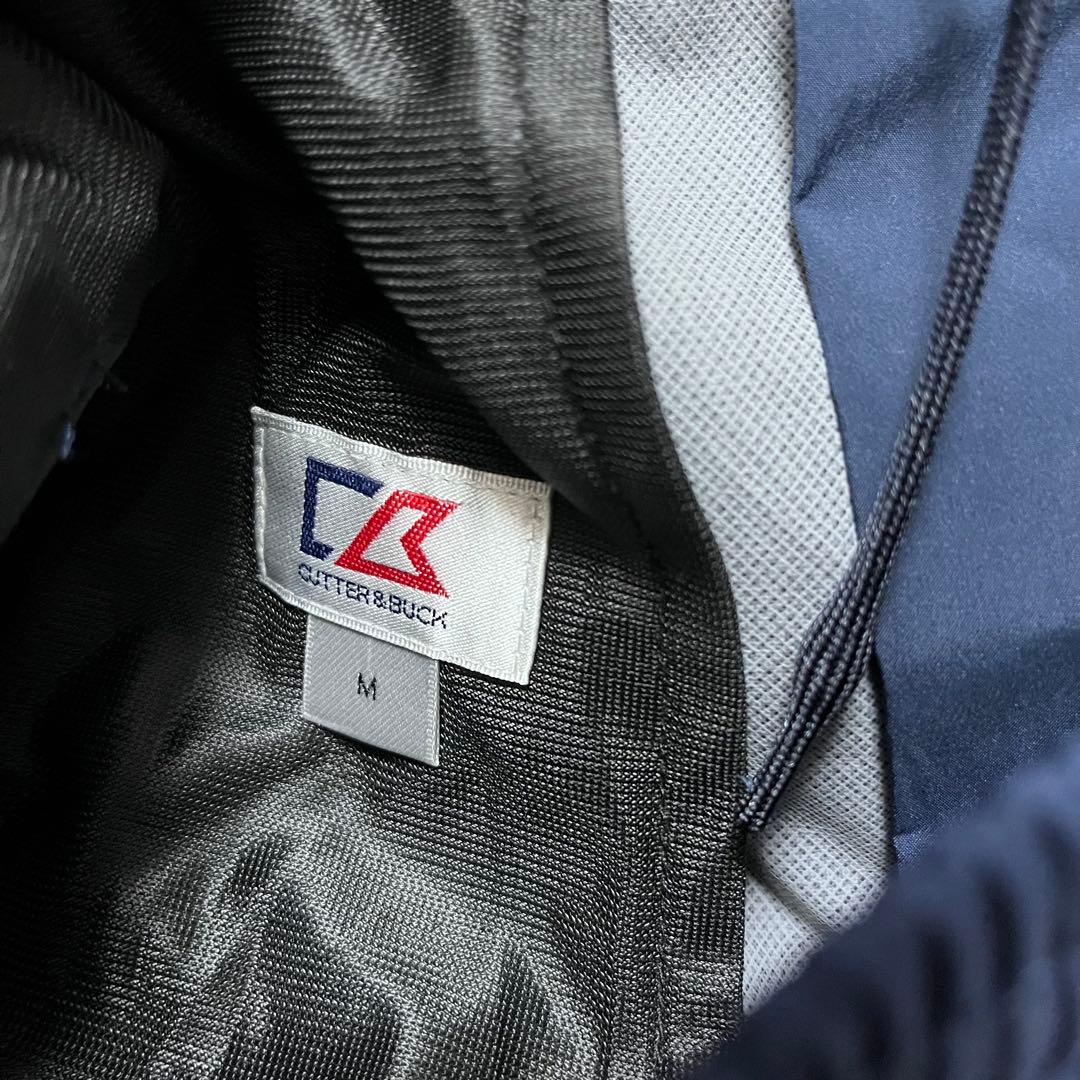 【美品】カッター＆バック ゴルフナイロンパンツ Mネイビー レインウェア