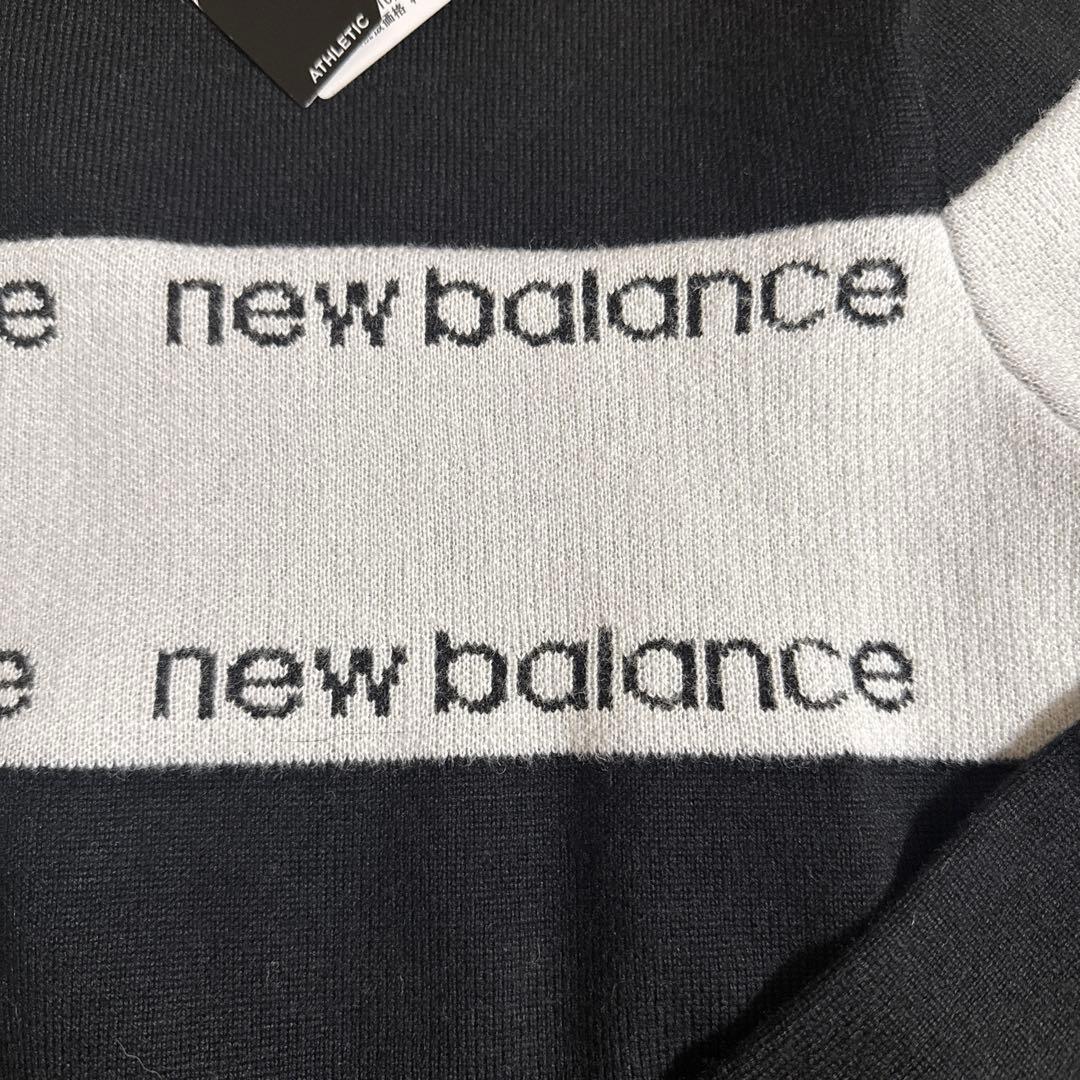 最終値下げ　new balance ブラックセーター