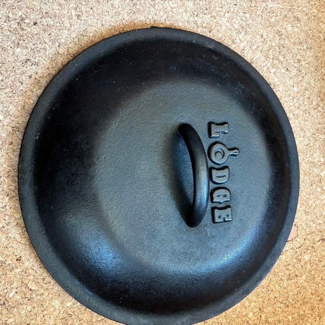 Lodge キッチンダッチオーブン 5クォート カバー付き
