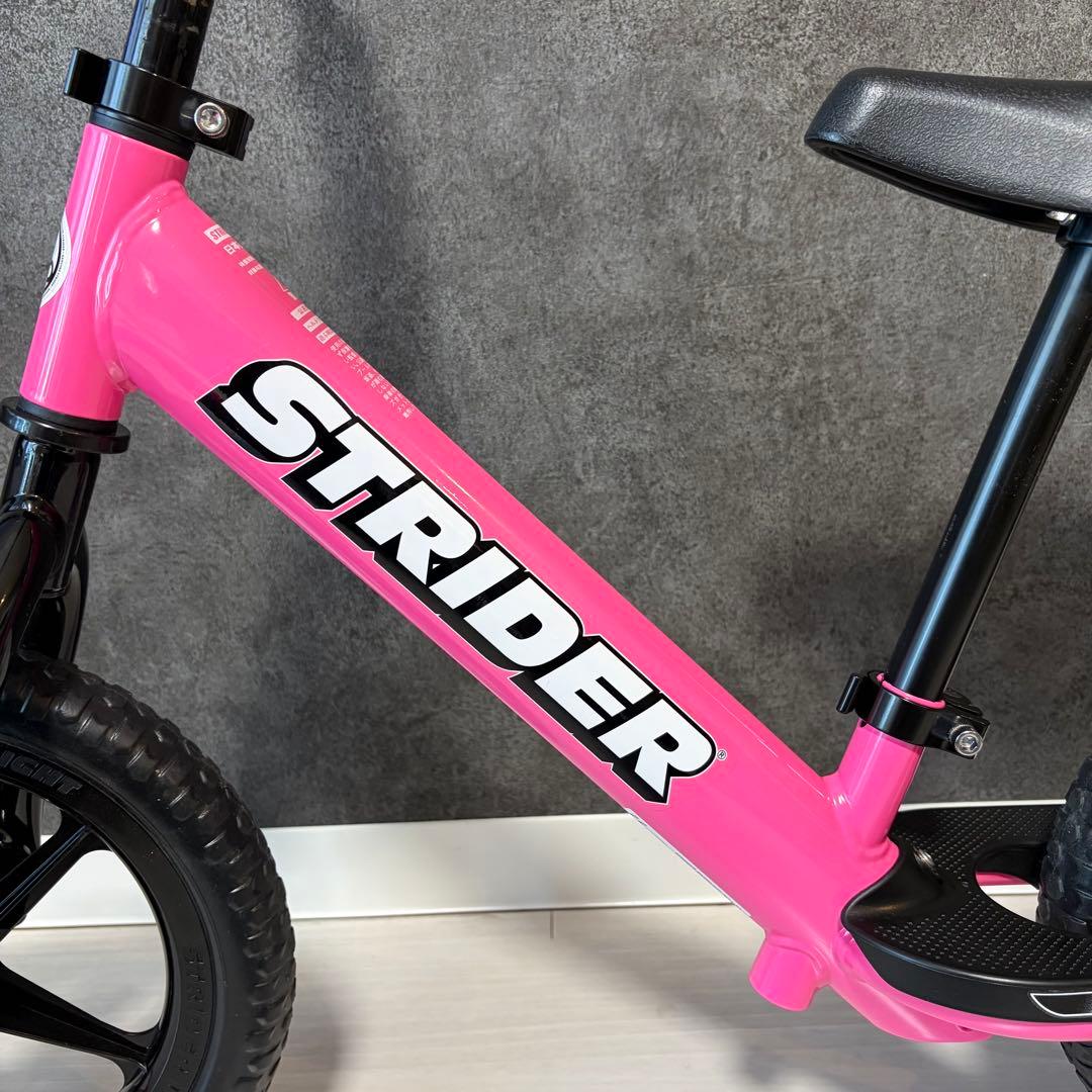 【正規店購入】美品　ストライダースポーツモデル　ピンク　12インチ　キッズバイク