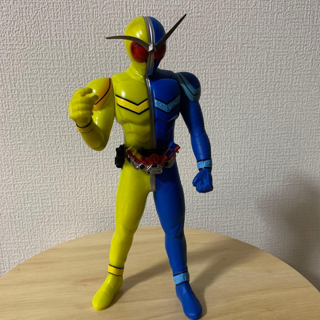 SALE仮面ライダーWビックフィギュアソフビ約25cm3体セット