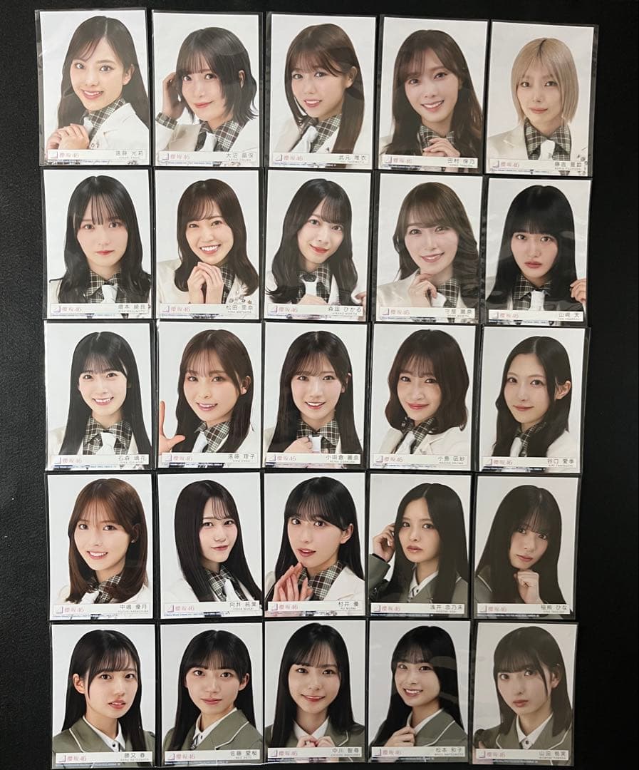 櫻坂46　The growing up train　生写真 70枚セット