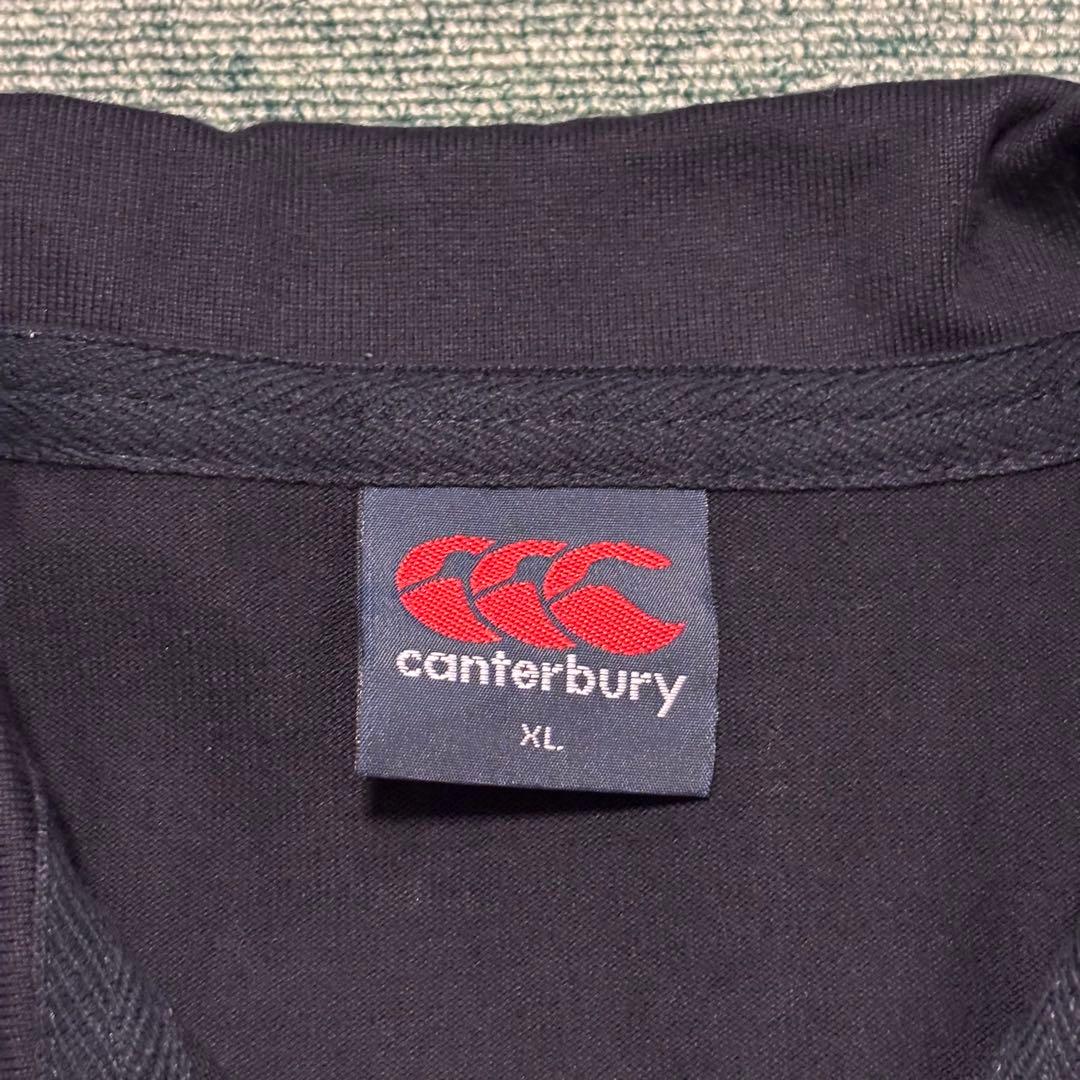 未使用タグ付き　CANTERBURY カンタベリー　長袖ラガーシャツ　XLサイズ