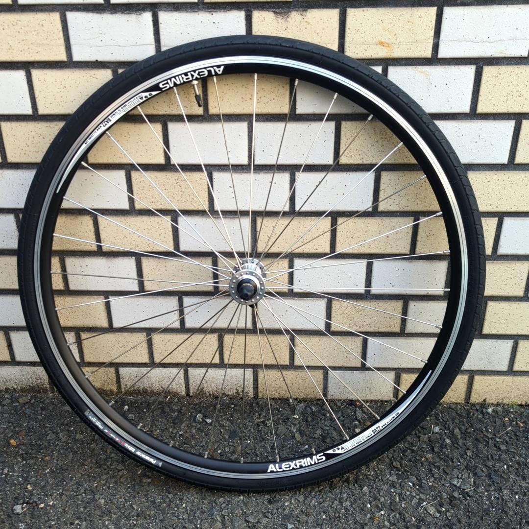 ★ALEXRIMS DA22 650c フロントホイールセット