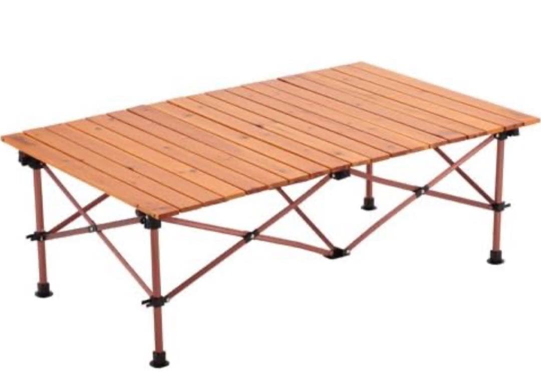コールマン　ナチュラルウッドロールテーブルクラシック　110cm 2way