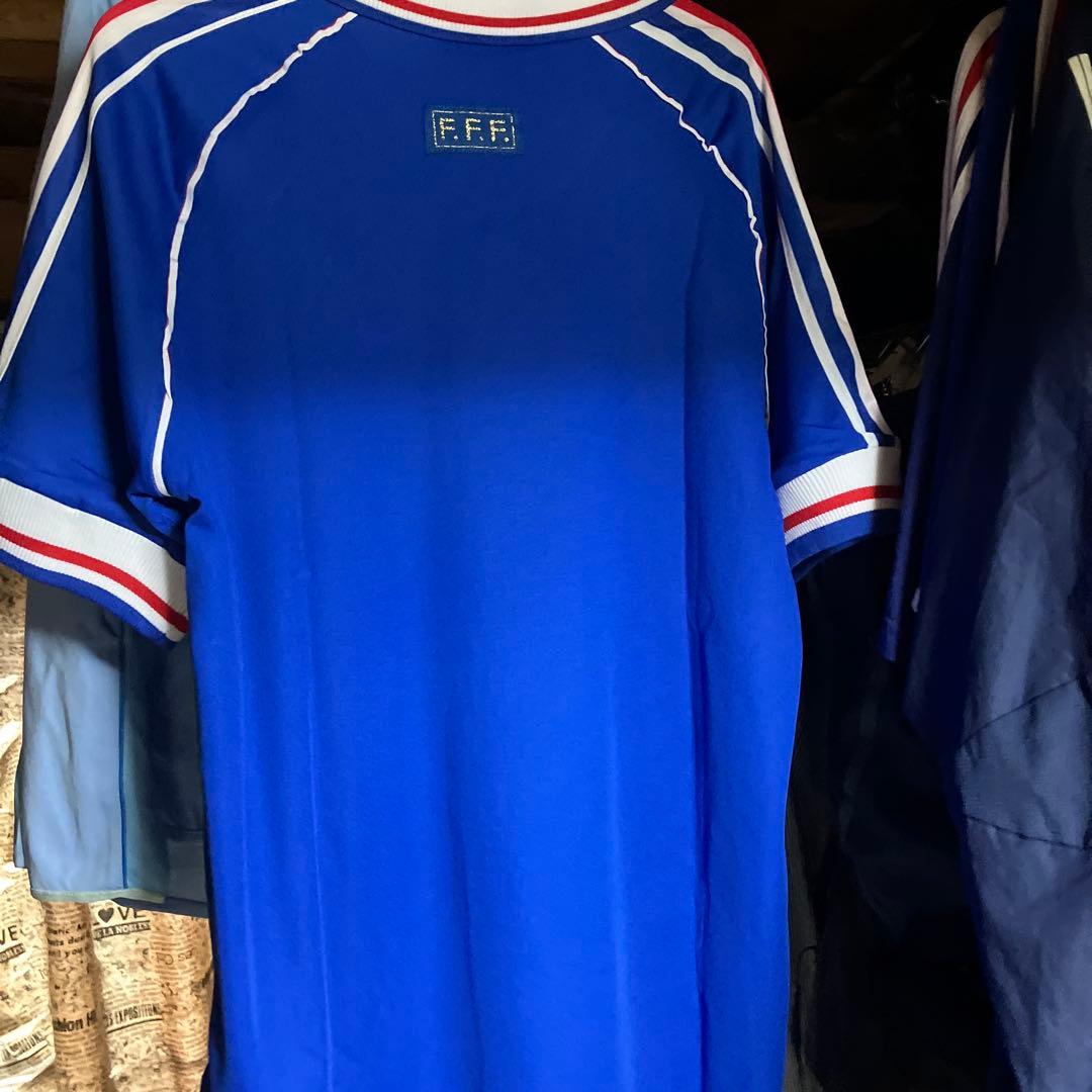 adidas フランス代表 ユニフォーム 新品タグ付き98/99 半袖 2XL