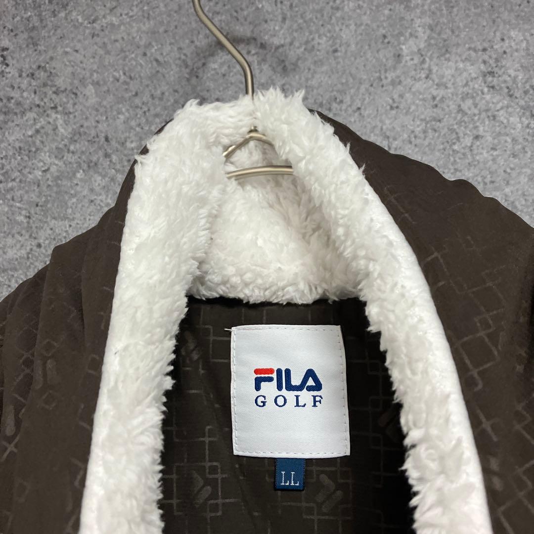 2024年　FILA GOLF 中綿ワンピース撥水 蓄熱裏地 ワンピース　LL