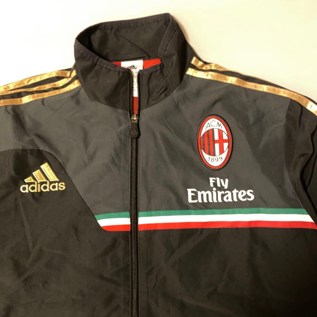 【極美品】adidas AC Milan トラックジャケット ブラック ゴールド