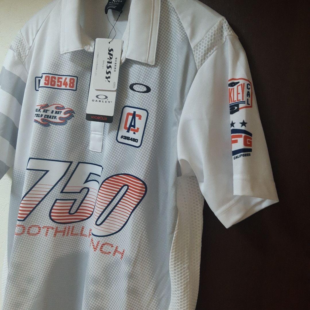 新品　オークリーゴルフ　メンズ速乾ポロシャツ