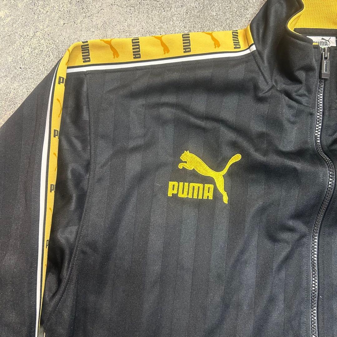 puma 廃盤 希少 ジャージ セット 上下 XO 黄色