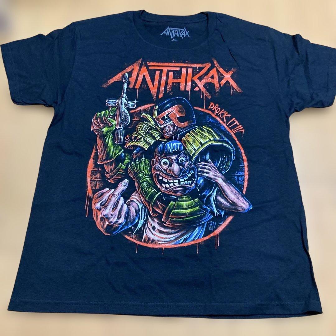 ANTHRAX★アンスラックス★2026年日本公演限定ＴシャツＢ★Lサイズ完売品