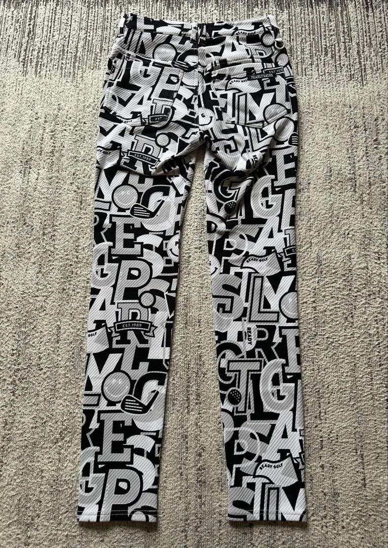 パーリーゲイツ　総柄ロングパンツ