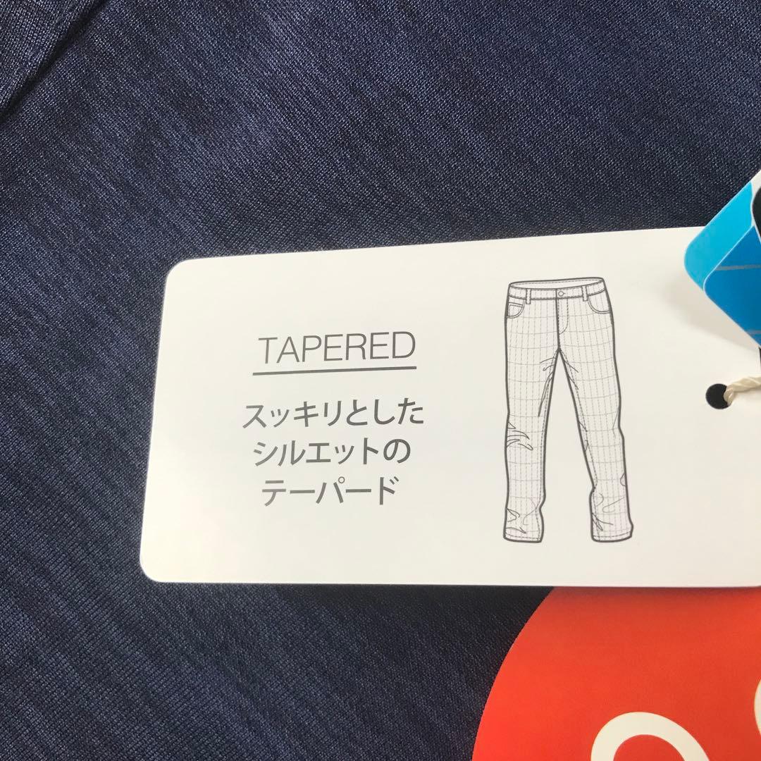 ルコックゴルフ ストレッチテーパードパンツ　サイズ82 ネイビー
