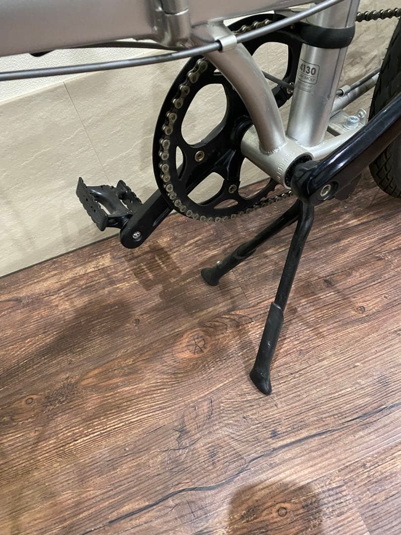 ダホンSPEED P8 折りたたみ自転車 シルバー　美品！色々付いてます❗️