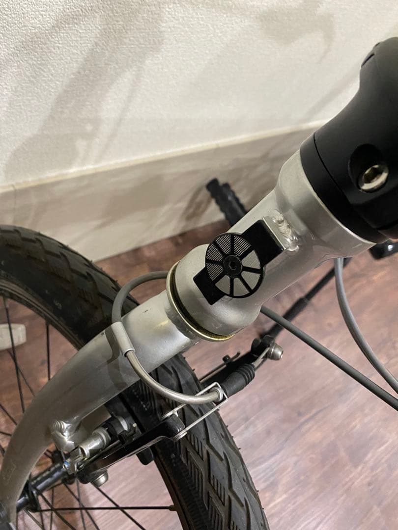 ダホンSPEED P8 折りたたみ自転車 シルバー　美品！色々付いてます❗️