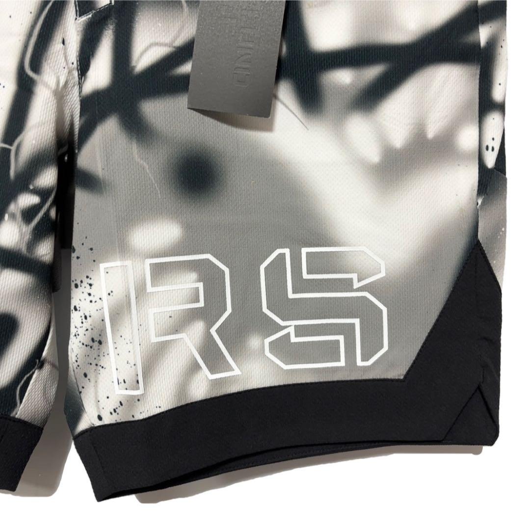 新品 ラッセルノ ゴルフ ロゴ ストレッチ ショーツ スプレー ホワイト L 5