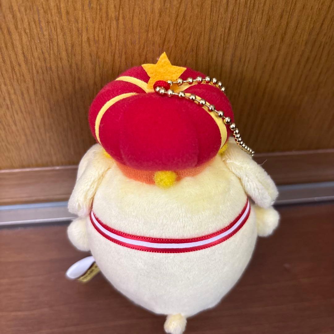 【限定】ポムポムプリンカフェ　王冠　ぬいぐるみ　キーホルダー　2016