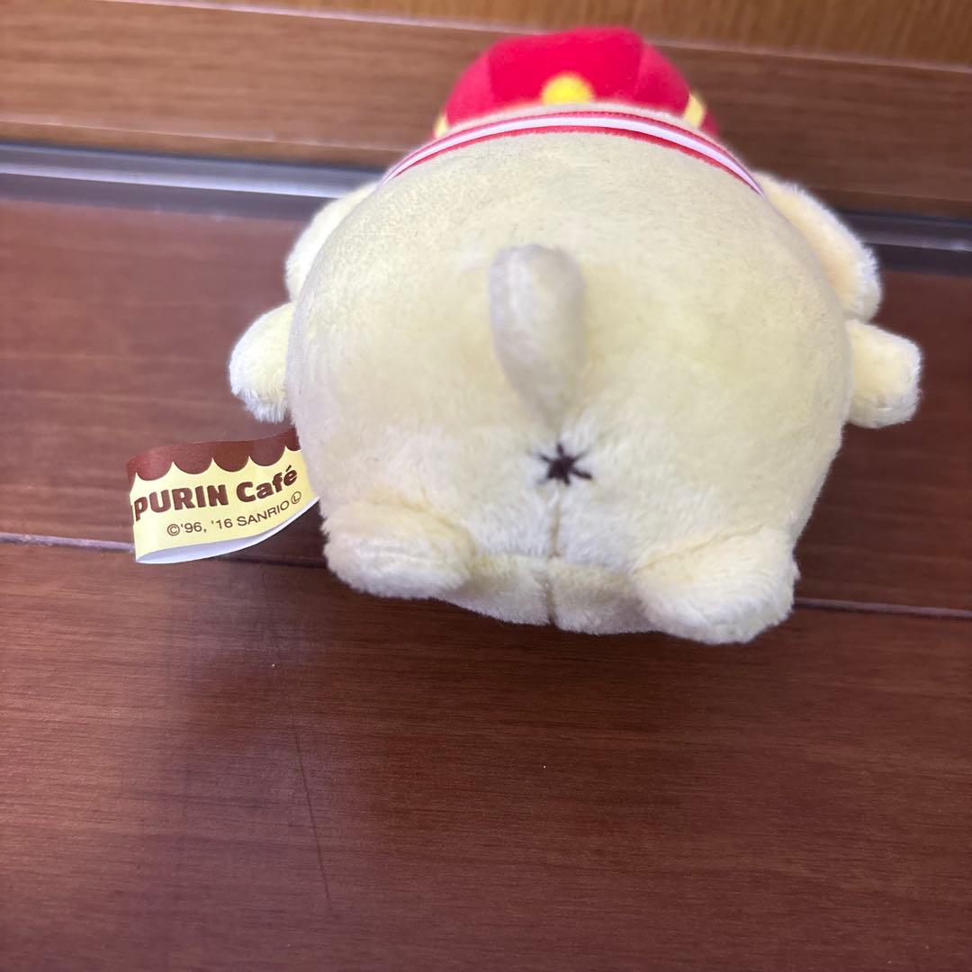 【限定】ポムポムプリンカフェ　王冠　ぬいぐるみ　キーホルダー　2016