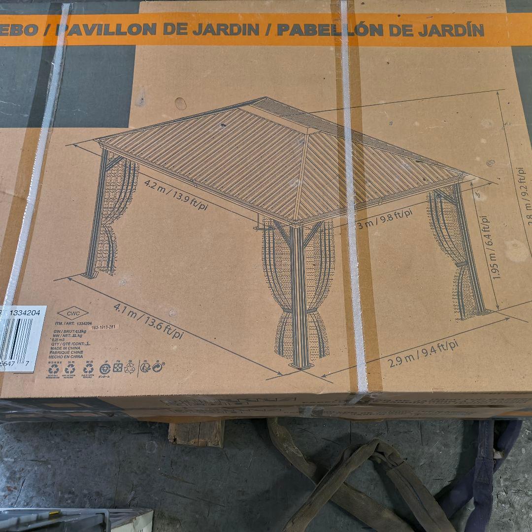 新品MARSALA10ftx12ftサンシェルター