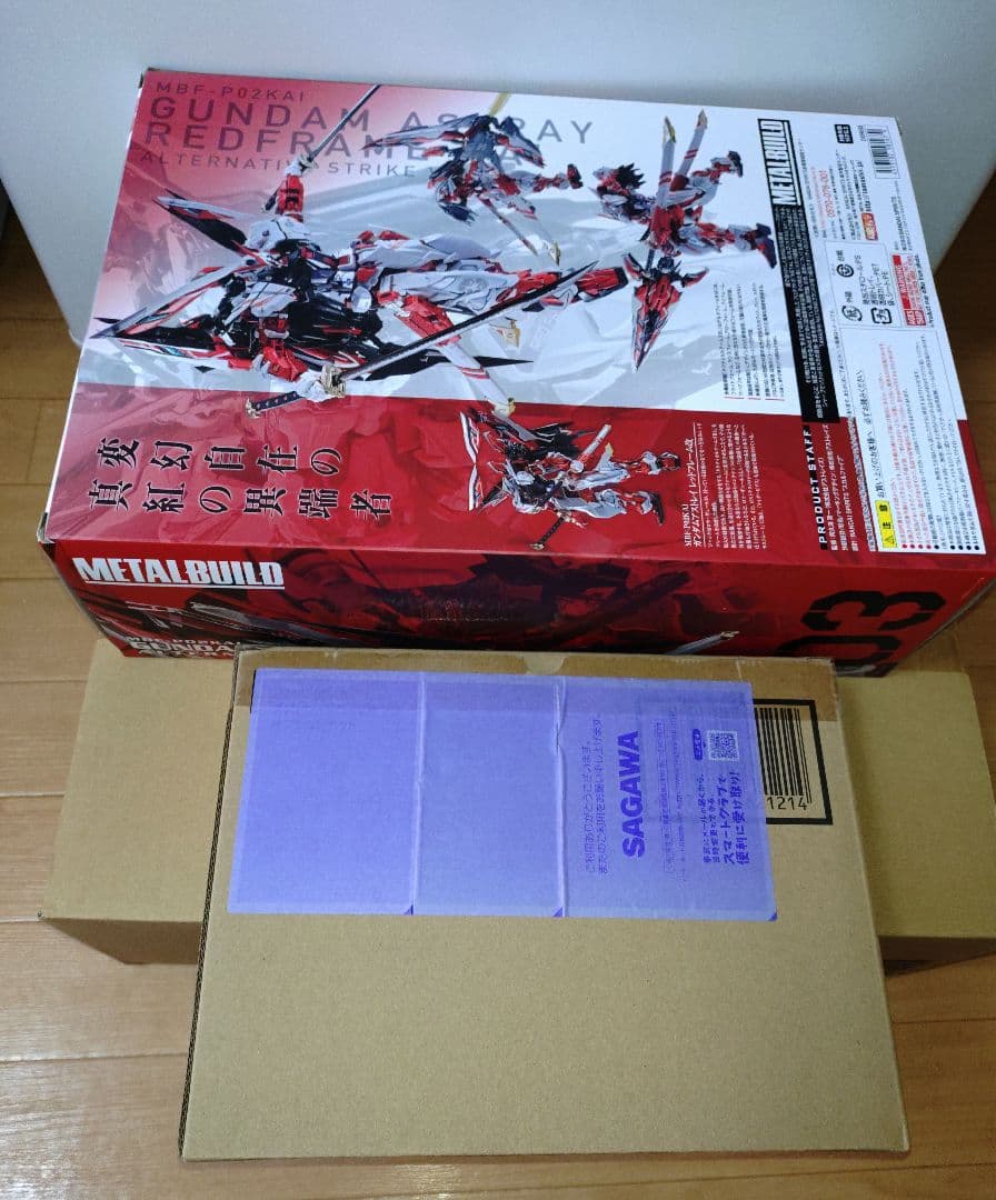 メタルビルド ガンダムアストレイ レッドフレーム改(オルタナティブ Ver.)他