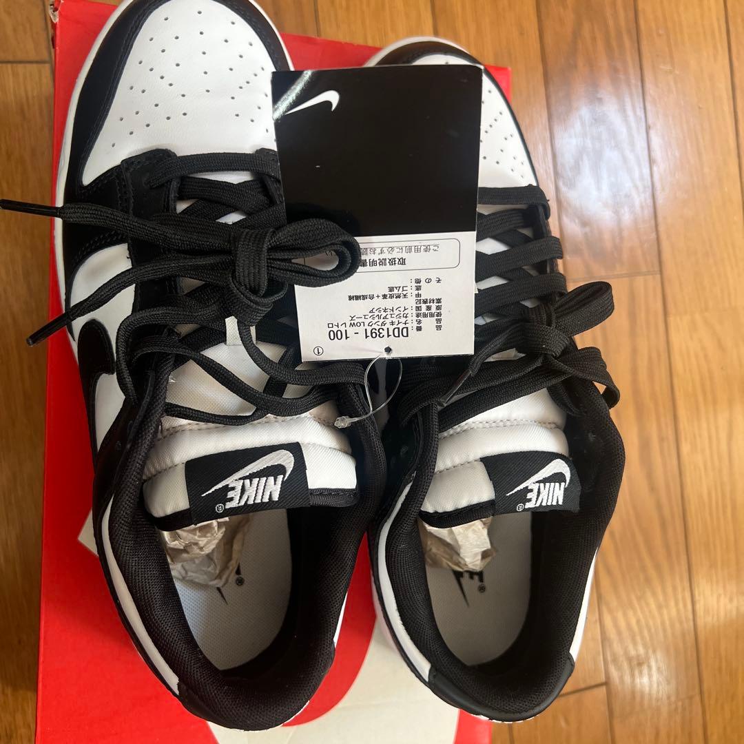 Nike Dunk Low ブラック/ホワイト