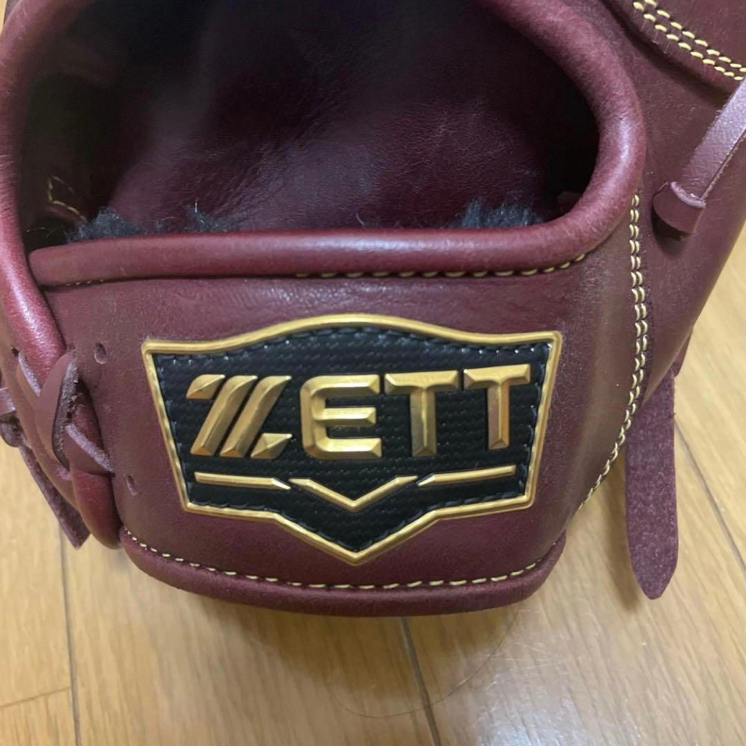 ZETTゼット 軟式 ファーストミット ソフトステア ボルドーブラウン