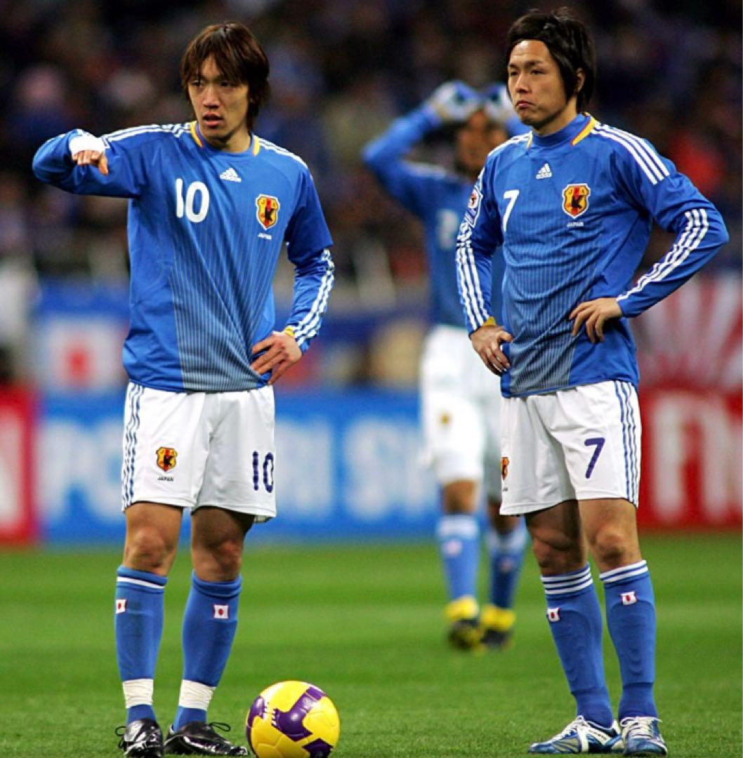 サッカー日本代表 08 09 ユニフォーム adidas／長袖 ご来光モデル