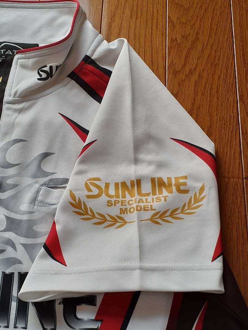 SUNLINE フィッシングウェア ハーフジップ:LLサイズ