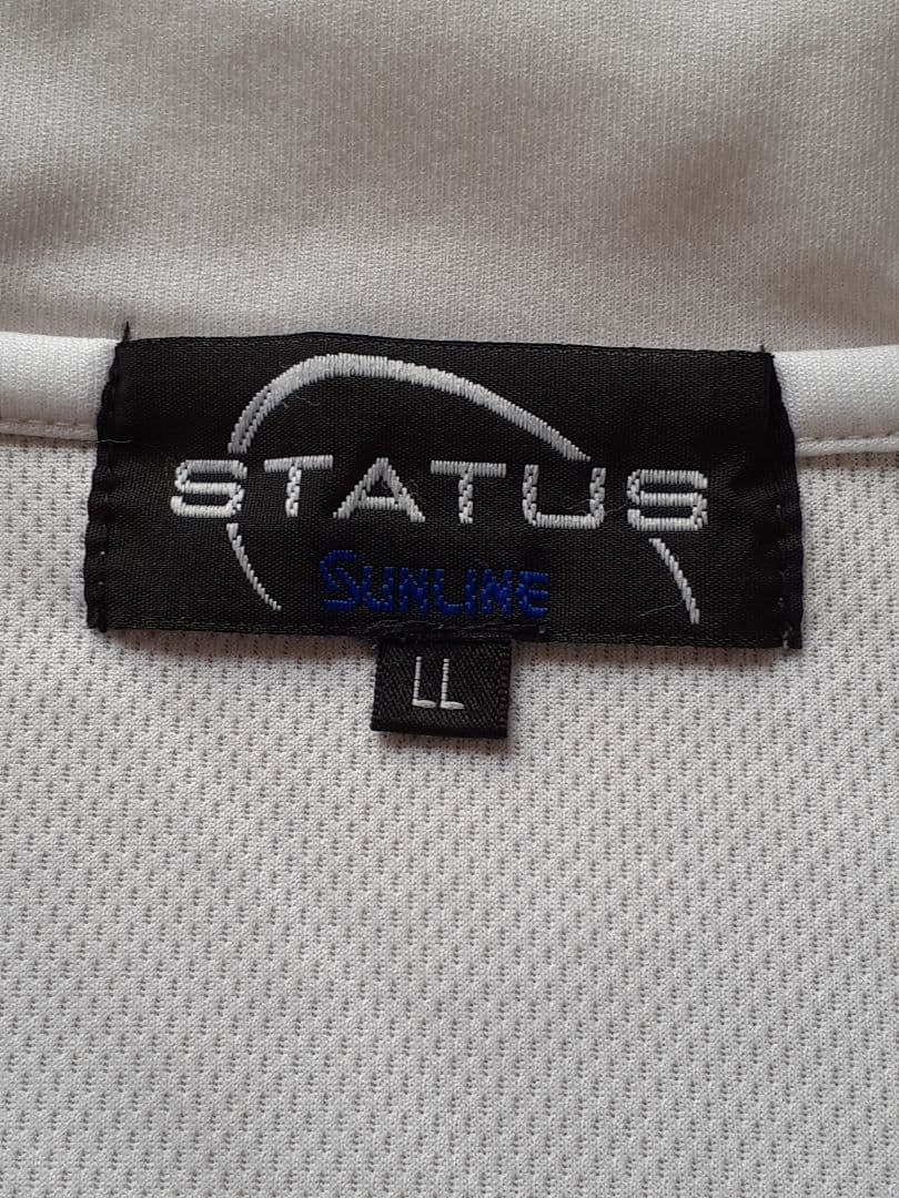 SUNLINE フィッシングウェア ハーフジップ:LLサイズ