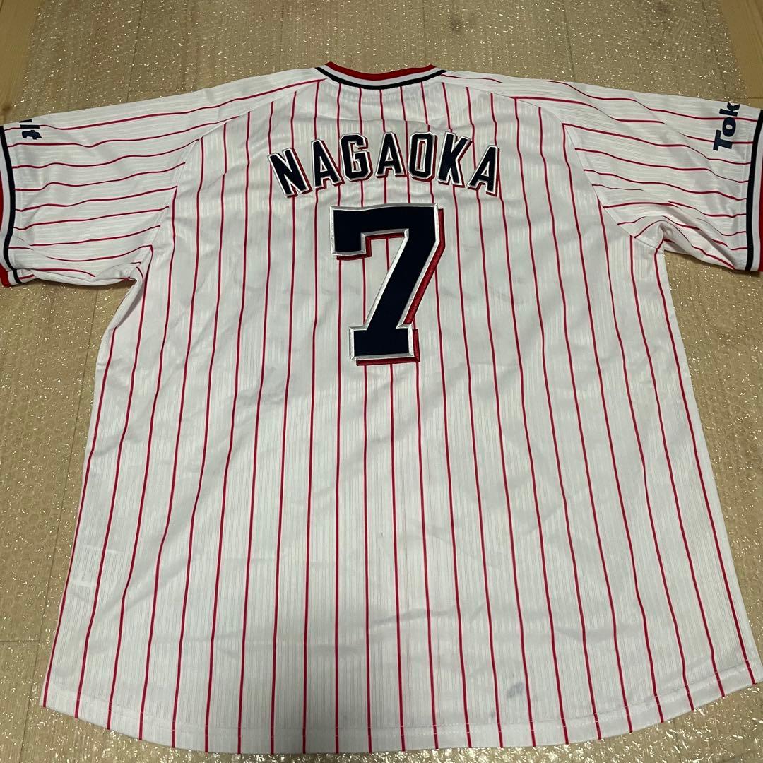 東京ヤクルトスワローズ　長岡秀樹　ユニフォーム　タオル　マスコット　セット