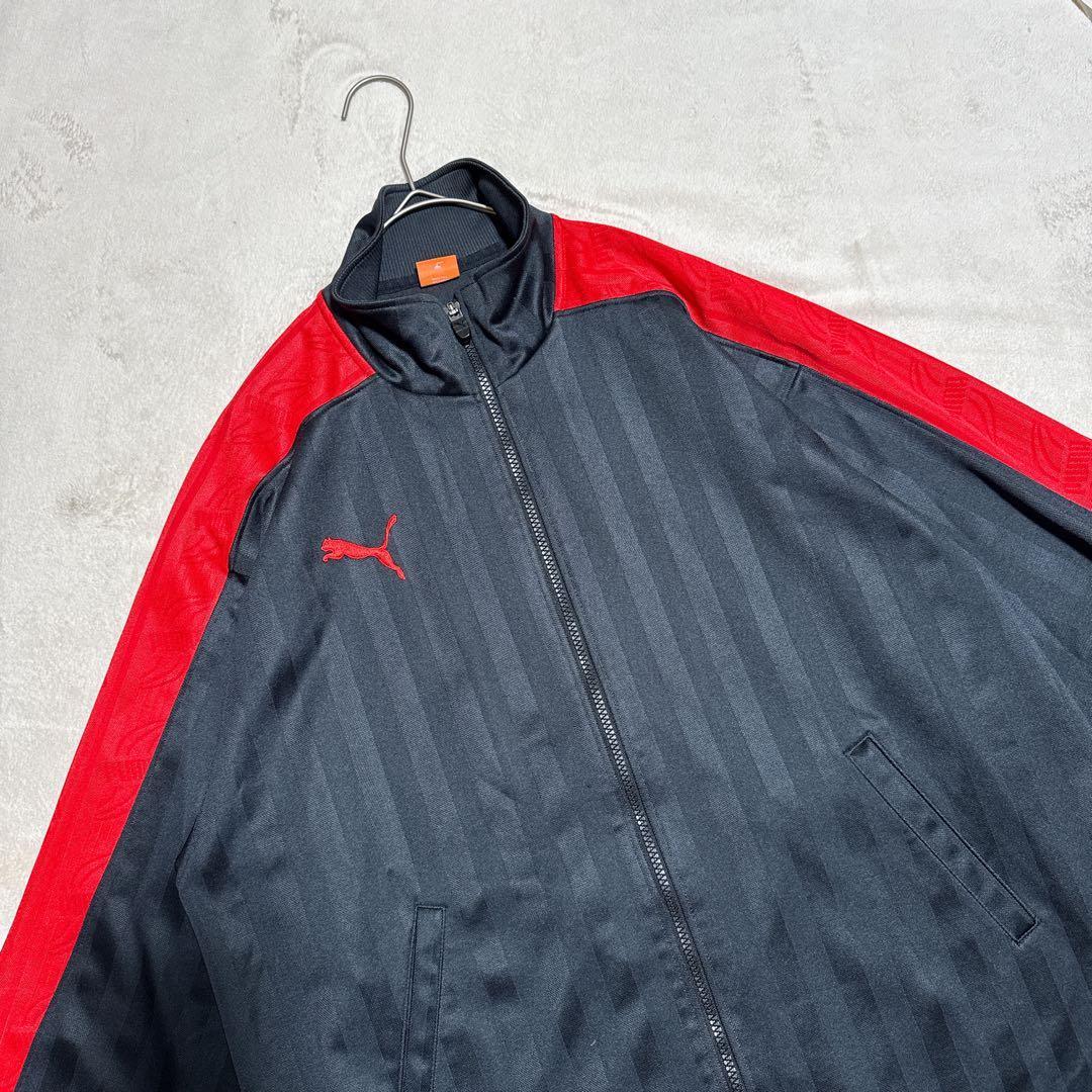【PUMA/プーマ】 トラックジャケット ジャージ 上 ビッグロゴ S〜M