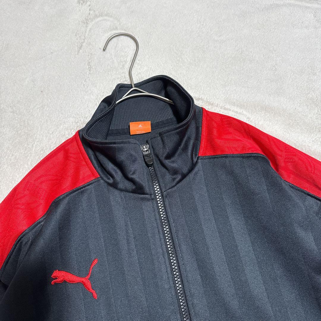 【PUMA/プーマ】 トラックジャケット ジャージ 上 ビッグロゴ S〜M