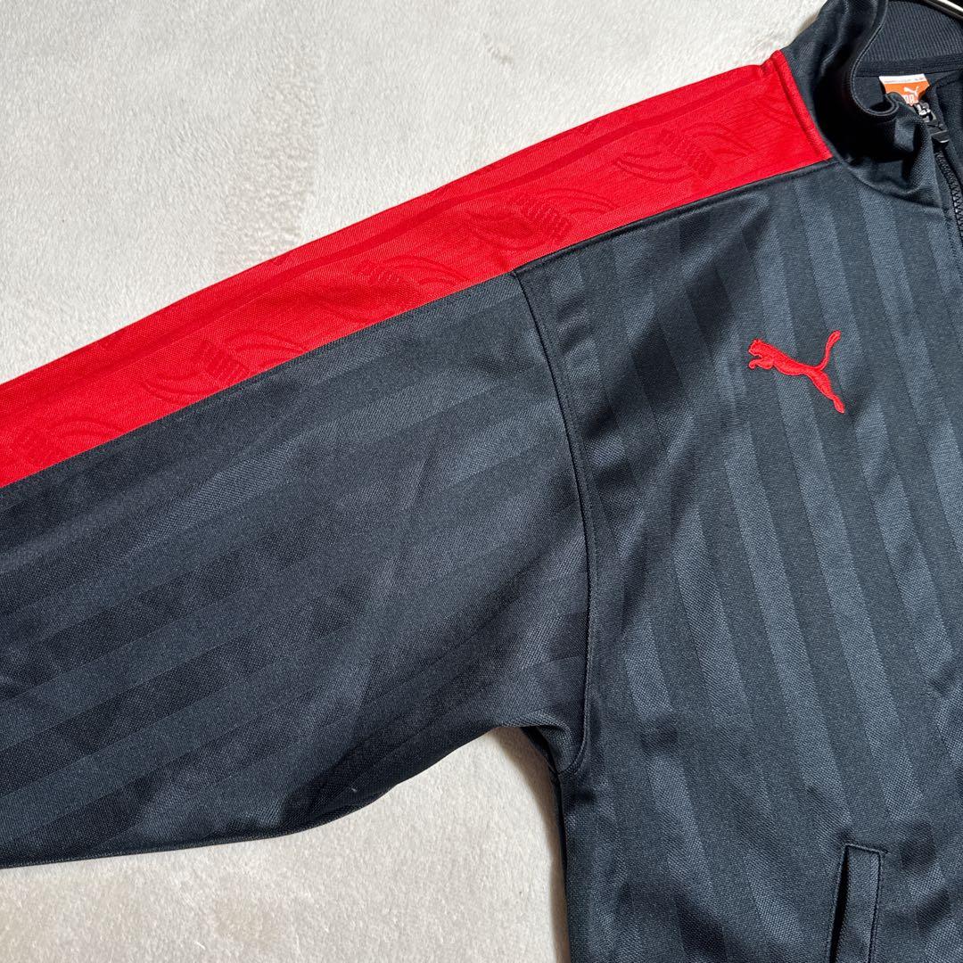 【PUMA/プーマ】 トラックジャケット ジャージ 上 ビッグロゴ S〜M
