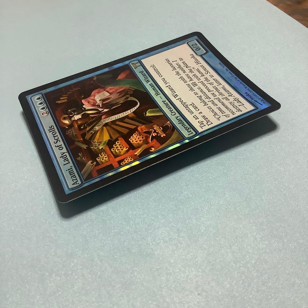 巻物の君、あざみ　 CHK英語foil