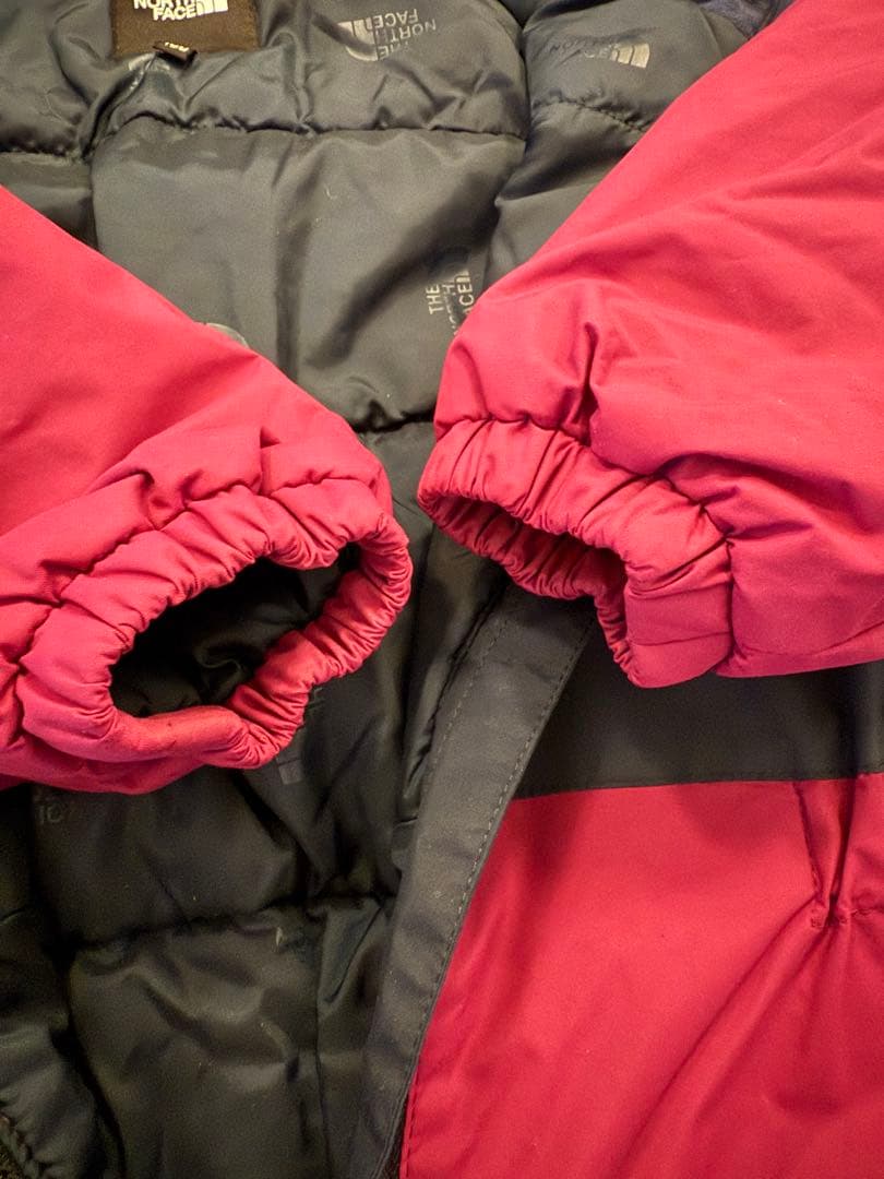 ★スキーウェア ピンク/ネイビー THE NORTH FACE サイズ100★