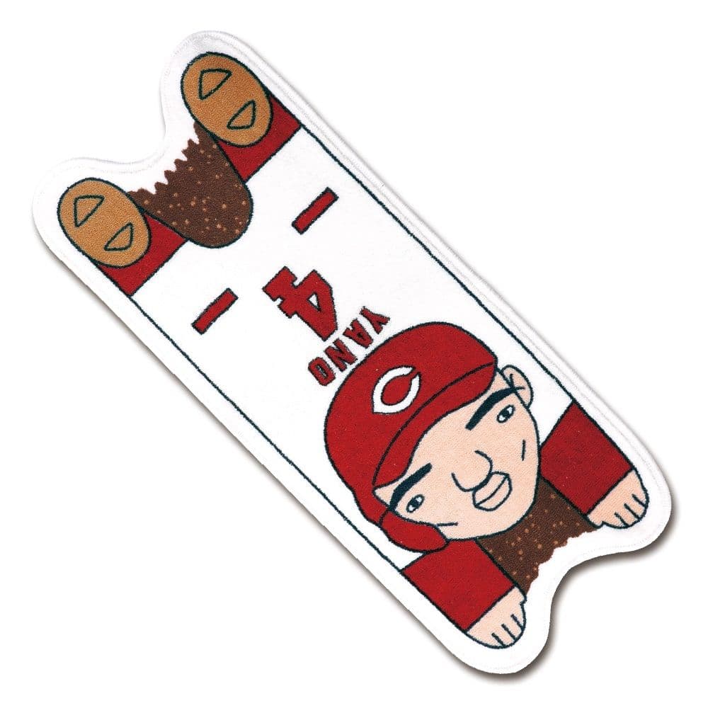 カープインテリアマット矢野雅哉選手！限定完売品！