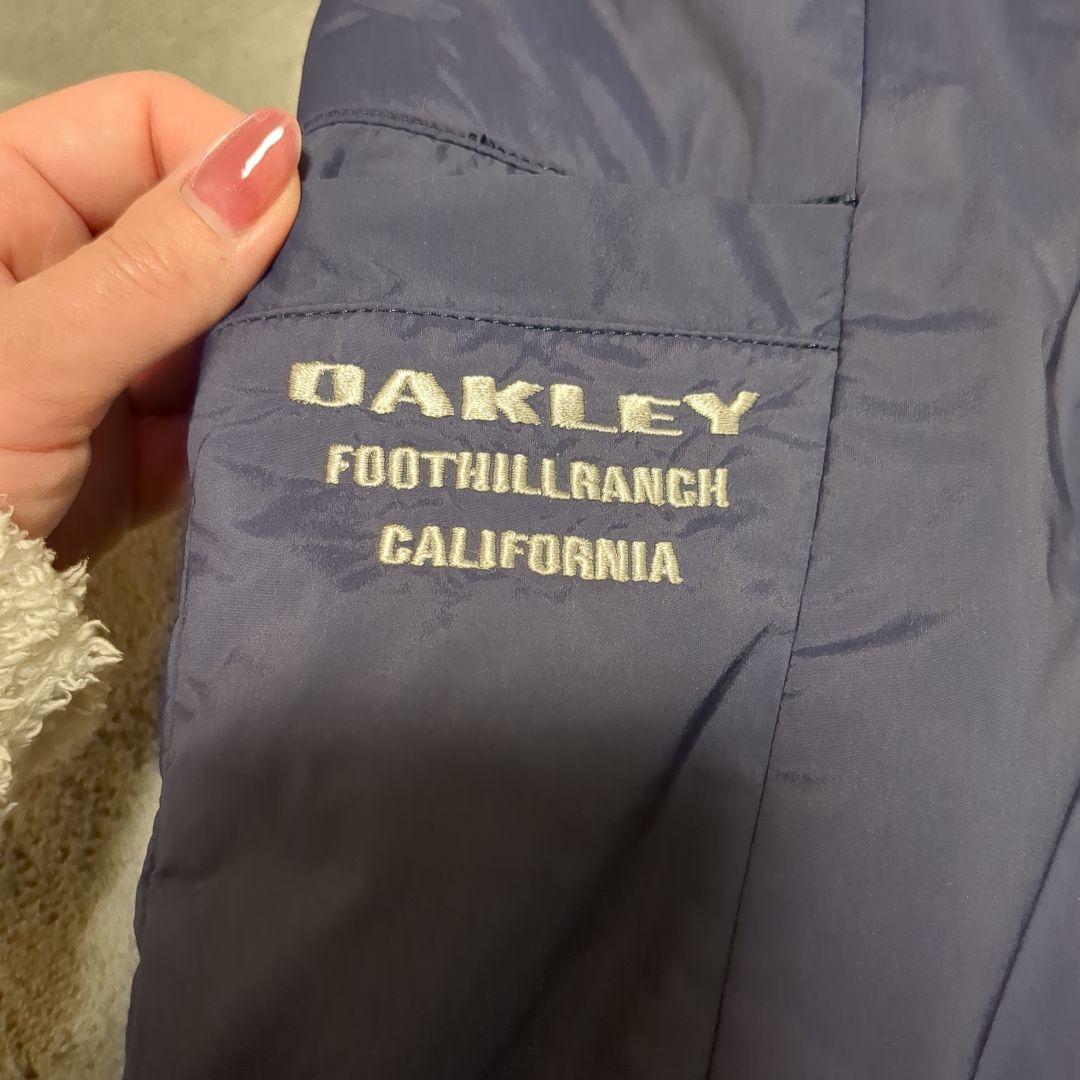 oakley オークリー ゴルフウェア 防風 発熱 ネイビー