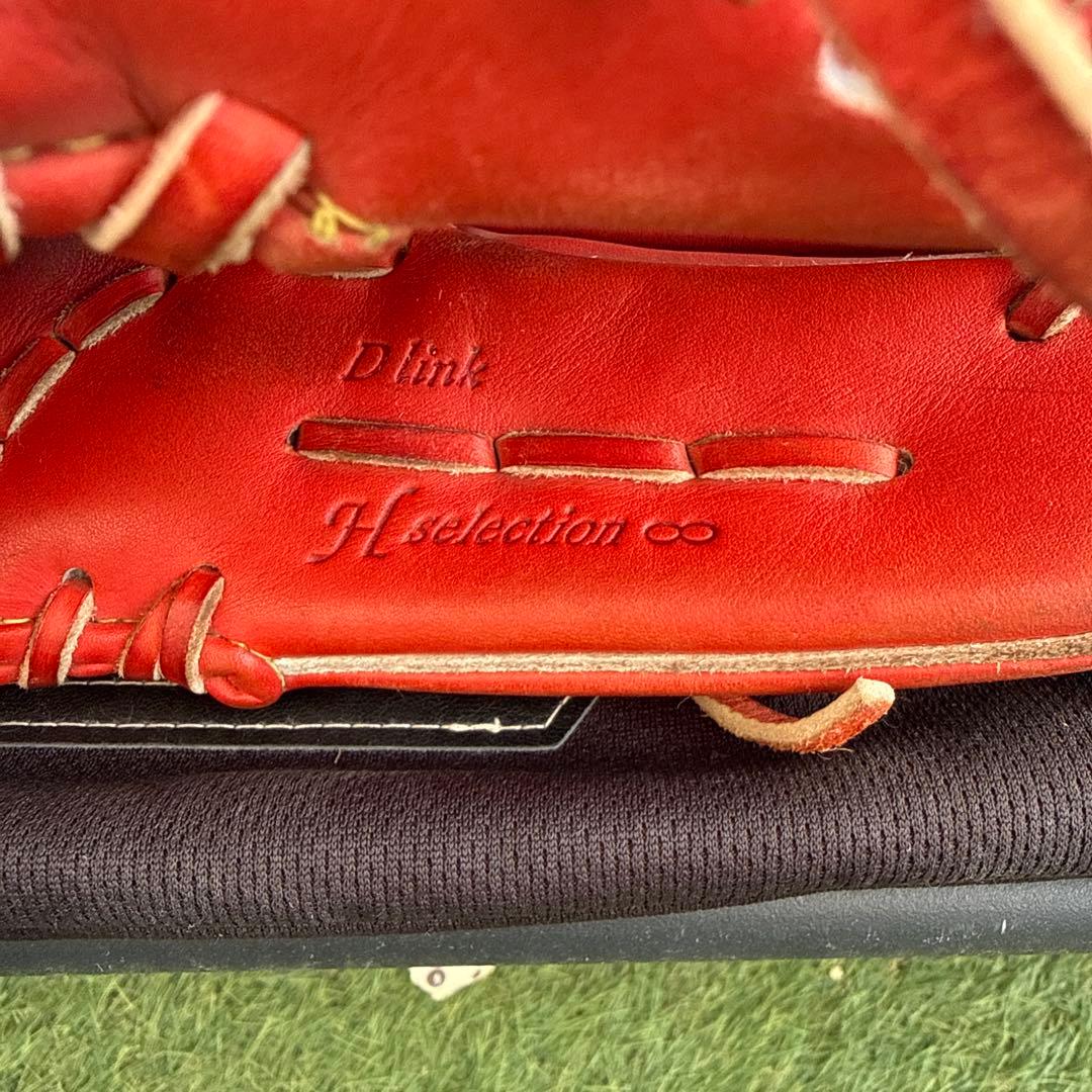 Global Elite 硬式グローブ ラディッシュ 収納袋付き