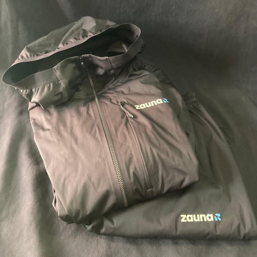 zauna ザウナスーツ ブラック M サウナスーツ セットアップ