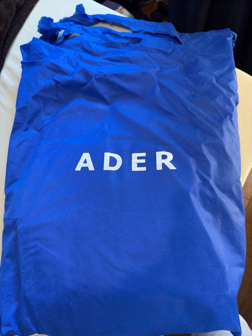 Ader Error 黒リュックサック　日本未発売