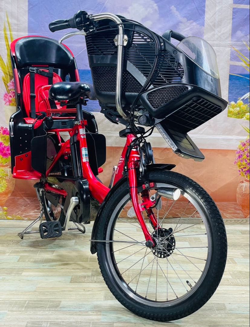 超特価！アンジェリーノ⭐️ブリヂストン子供乗せ電動アシスト自転車Y0003