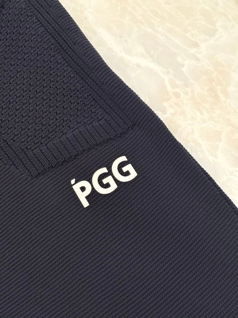 美品PGG サマーニットゴルフパンツ　4 PEARLY GATES ネイビー