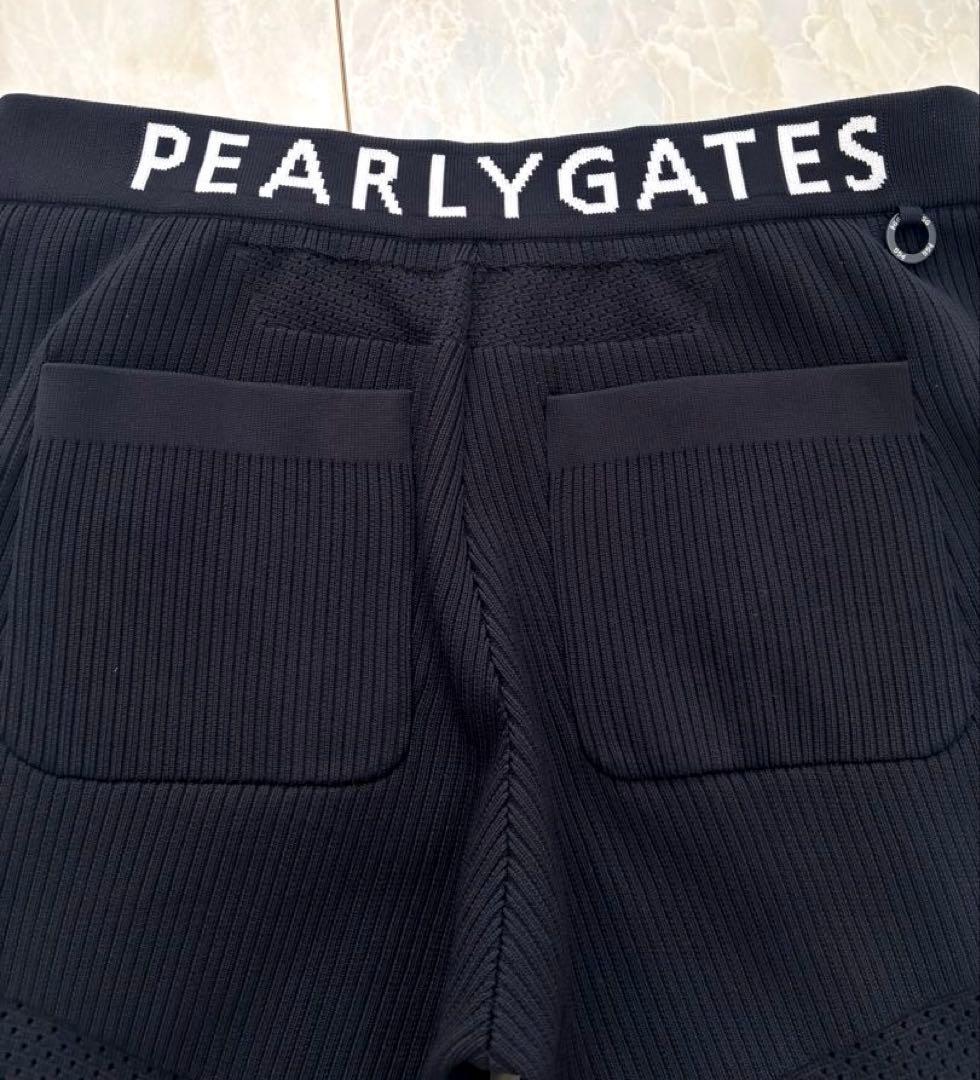 美品PGG サマーニットゴルフパンツ　4 PEARLY GATES ネイビー