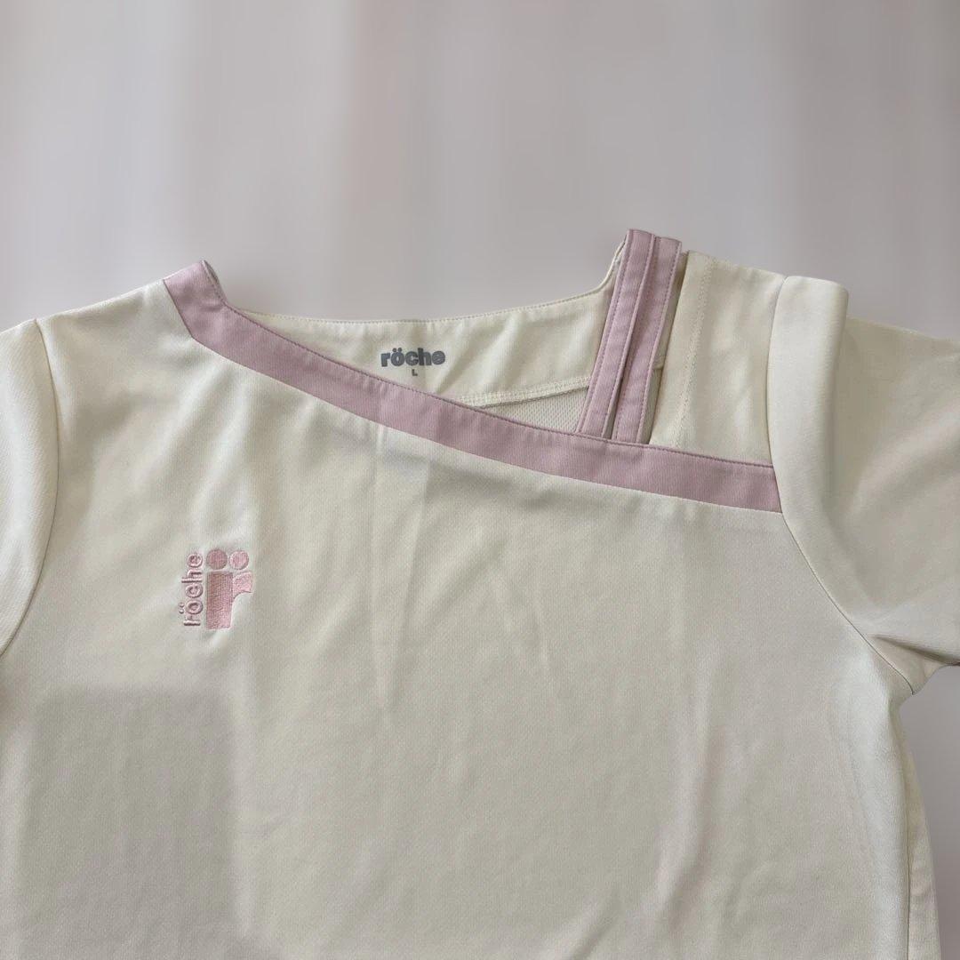 röche アシンメトリック TシャツL スカートLL セットアップ
